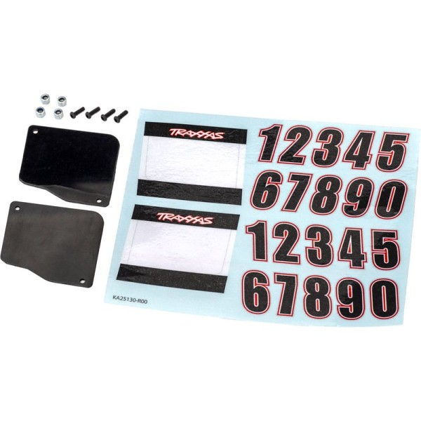 Traxxas panel pro startovní číslo