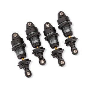 Traxxas tlumič Mini GTR hliníkový šedý (4)