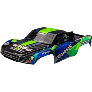 Traxxas karosérie Slash VXL 2WD zeleno-modrá (bezsponková)