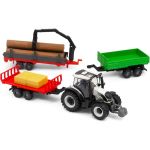 Bburago Valtra N174 s doplňky (dárkové balení)