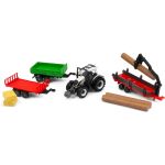 Bburago Valtra N174 s doplňky (dárkové balení)