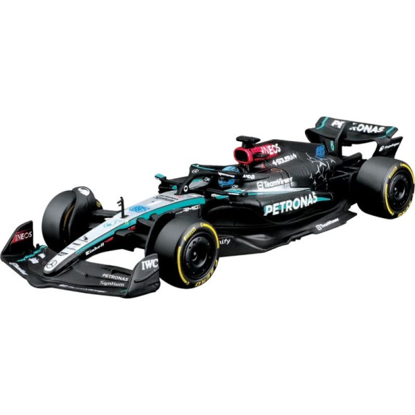 Bburago Mercedes-AMG F1 W15 (2024) 1:43 #63 Russel (s jezdcem)