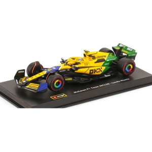 Bburago McLaren F1 Team MCL38 (2024) 1:43 #4 Senna Edition (s jezdcem)