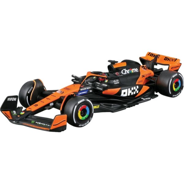 Bburago McLaren F1 Team MCL38 (2024) 1:43 #81 Piastri (s jezdcem)