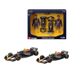 Bburago Red Bull Racing RB20 (2024) 1:43 (dárkový set 2ks)
