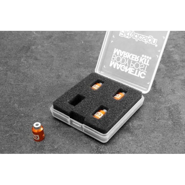 Označovací sada pro 1/10 karoserie - oranžová