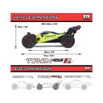Arrma Typhon 223S BLX 1:8 4WD RTR DSC červená