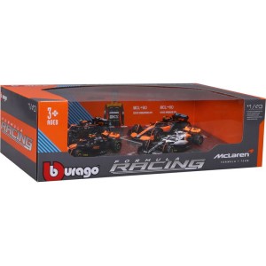 Bburago McLaren F1 Team 1:43 #4 Lando Norris (dárkový set 4ks)