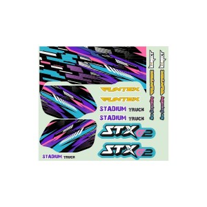 STX G2 samolepky fialové