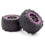 Kola kompletní fialová (2 ks)