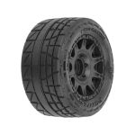 Pro-Line kolo s pneu 1:18 Menace Street H12mm, disk černý (4): Granite GROM