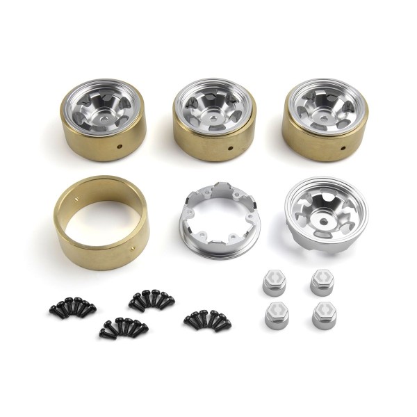 CL-6 hliníkové disky 1.2 (stříbrné/4 ks)