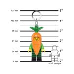 LEGO svítící klíčenka - Mrkev