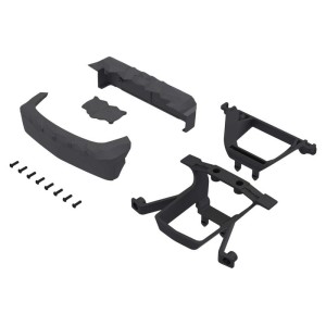 Arrma ochranné prvky karosérie, šedé