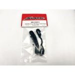 S12-3 Kryty věží tlumičů (přední/zadní, 3 ks)