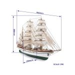 OCCRE Gorch Fock 1:95 kit
