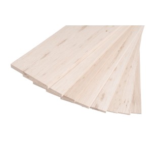 100x10cm Balsa 0,8 mm standard (B kvalita)
