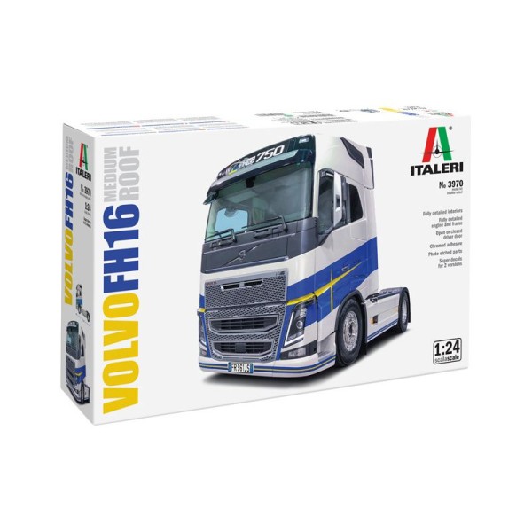 Italeri Volvo FH16 Medium Roof (1:24)