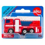 SIKU Blister - hasičské auto s výsuvným žebříkem (česká verze) 1:50