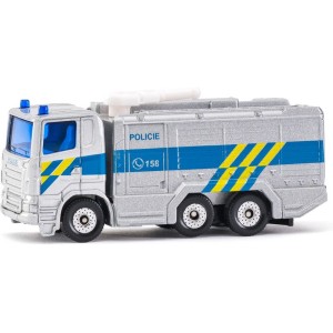 SIKU Blister - Policie nákladní auto s vodním dělem (česká verze) 1:50