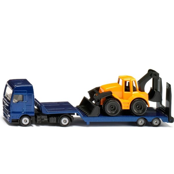 SIKU Super - MAN dlouhý tahač s rypadlem 1:87