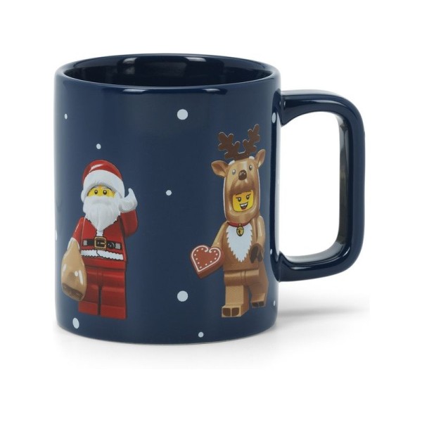 LEGO hrnek 300 ml - vánoční minifigurky