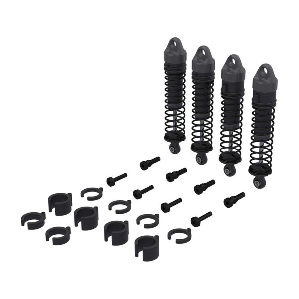 Arrma tlumič 71mm, 500cSt (4): GROM