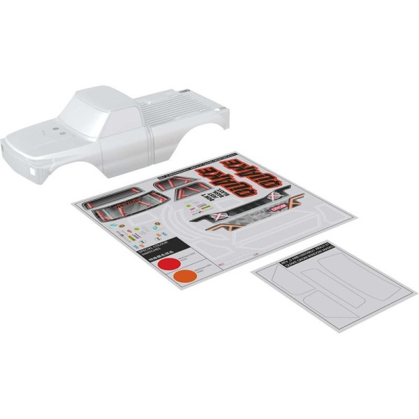 Arrma karosérie Quake nenabarvená: GROM