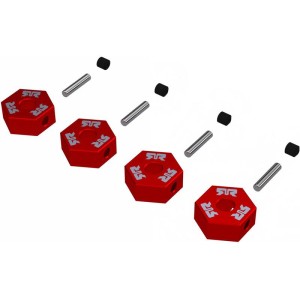 Arrma šestihranný unašeč kola 12mm hliníkový (4)