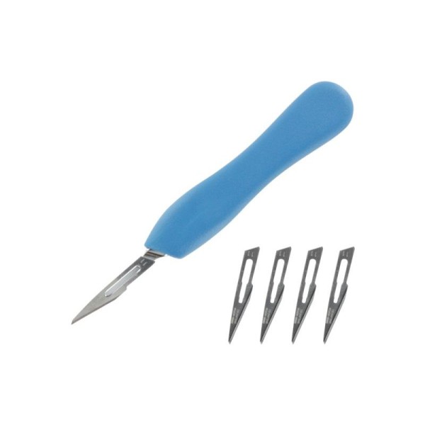 Modelcraft rukojeť skalpelu #3, čepele #11 (5)