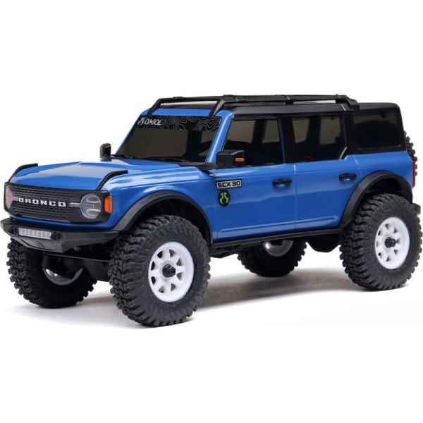 Axial SCX30 Ford Bronco 4WD 1:30 RTR modrý