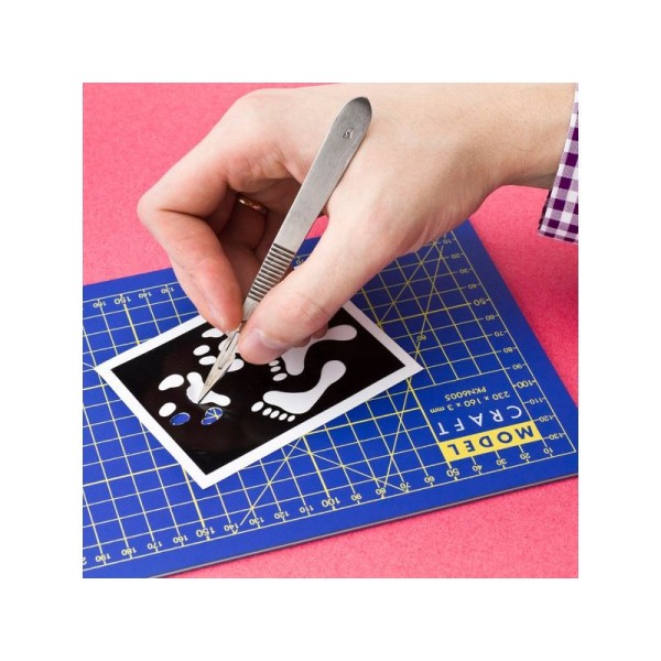 Modelcraft skalpel, rukojeť #3, výměnné čepele #11 (5ks)