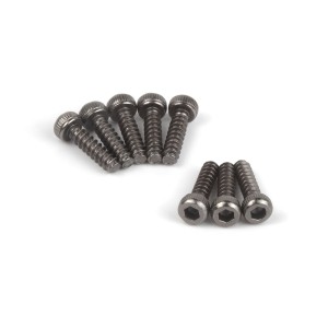 Imbusové šroubky s kulatou hlavou samořezné M2,6x10mm (8 ks)