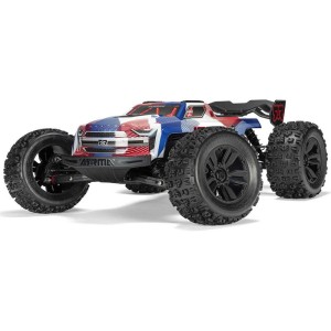 Arrma Kraton 6S V6 BLX 1:8 4WD RTR modrá/červená