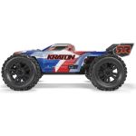 Arrma Kraton 6S V6 BLX 1:8 4WD RTR modrá/červená