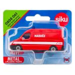 SIKU Blister - hasičská dodávka (česká verze) 1:50