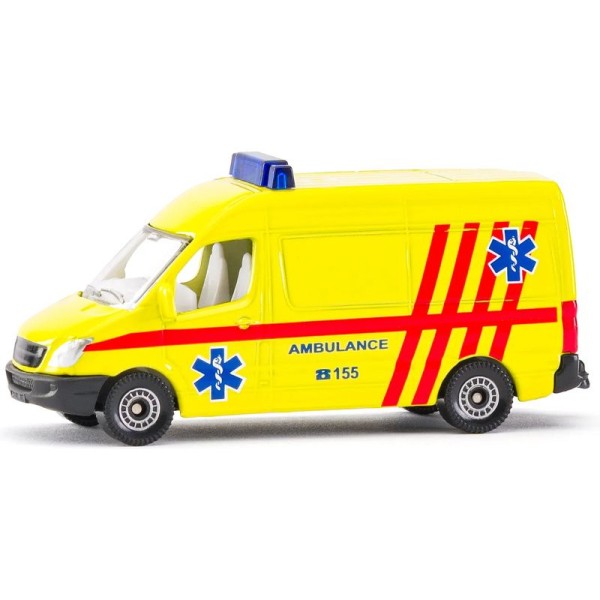 SIKU Blister - ambulance dodávka (česká verze) 1:50