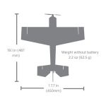 E-flite Eratix 3D FF 0.45m AS3X SAFE Select BNF Basic