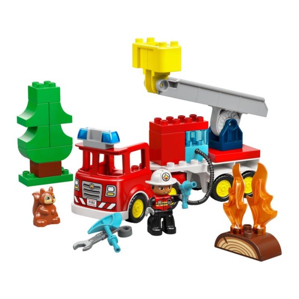 LEGO DUPLO - Hasičské auto s hadicí a hasičem
