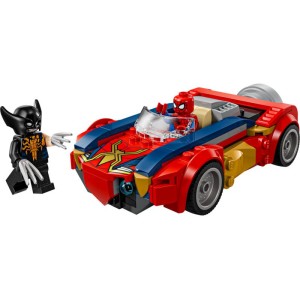 LEGO Marvel - Spider-Man a auto vs. venomizovaný Wolverine