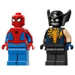 LEGO Marvel - Spider-Man a auto vs. venomizovaný Wolverine