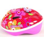 Volare - Dětská přilba Deluxe 51-55cm květiny bílá