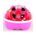 Volare - Dětská přilba Deluxe 51-55cm květiny bílá