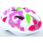 Volare - Dětská přilba Deluxe 51-55cm květiny bílá