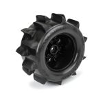 Pro-Line kolo 1:10, pneu 2.8” Sand Paw HP Belted, disk černý Raid 12/14mm (2)