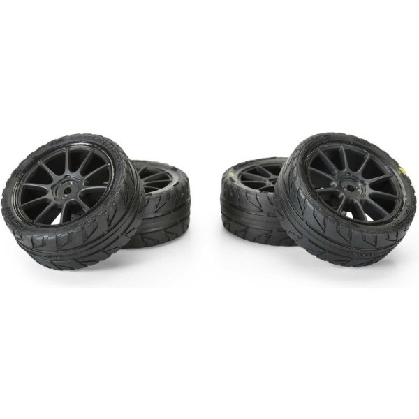 Pro-Line kolo 1:14 s pneu Vector, disk černý Mach 10 H12mm (4): Typhon Grom