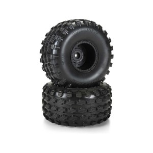 Pro-Line kolo 1:10 s pneu Dirt Hawg 2.0 2.6”, disk černý Stock (2): Arrma Quake, Gorgon