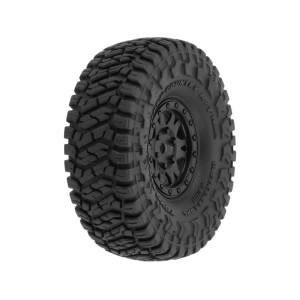 Pro-Line kolo s pneu 1:24 Toyo Open Country 1.0”, disk H7 černý+ (4)