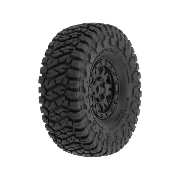 Pro-Line kolo s pneu 1:24 Toyo Open Country 1.0”, disk H7 černý+ (4)