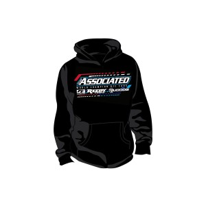 Team Associated W23 Pullover Hoodie, black, XL